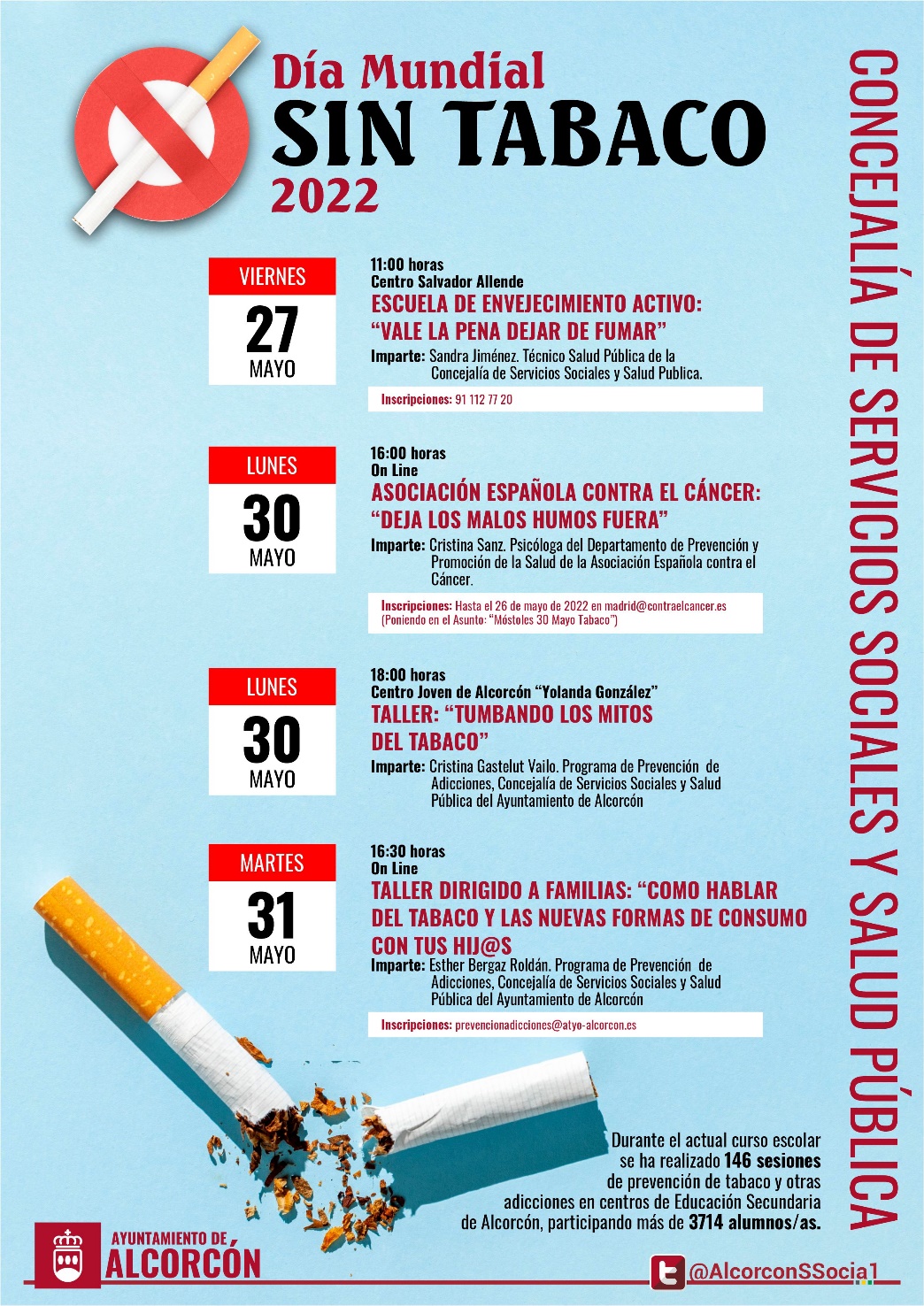 Día Mundial Sin tabaco