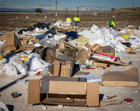 Alcorcón contra vertidos ilegales