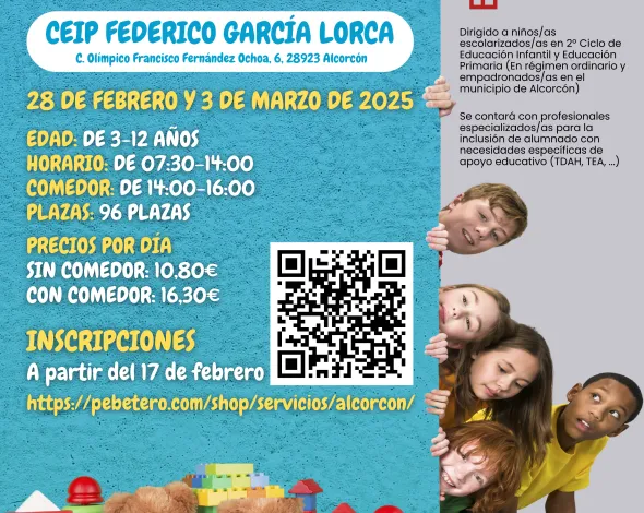 Campamento días sin cole