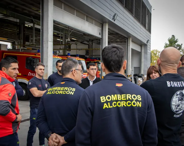 Bomberos solidarios