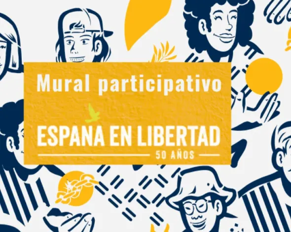 Mural   ‘España en libertad, 50 años’ 