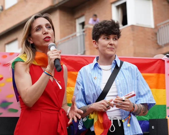 Marcha e izado Orgullo Alcorcón LGTBI