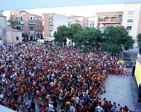 Pantalla semifinal España
