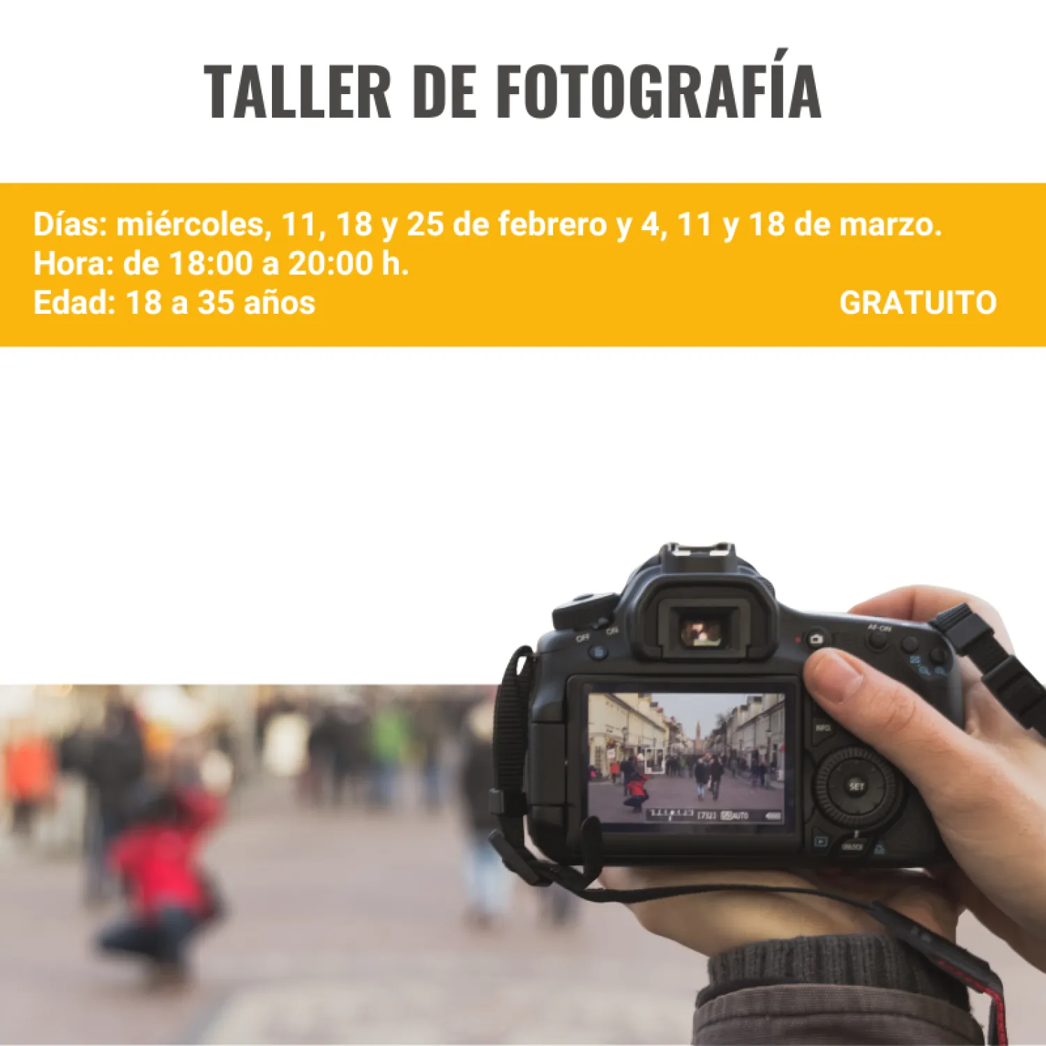 taller fotografía