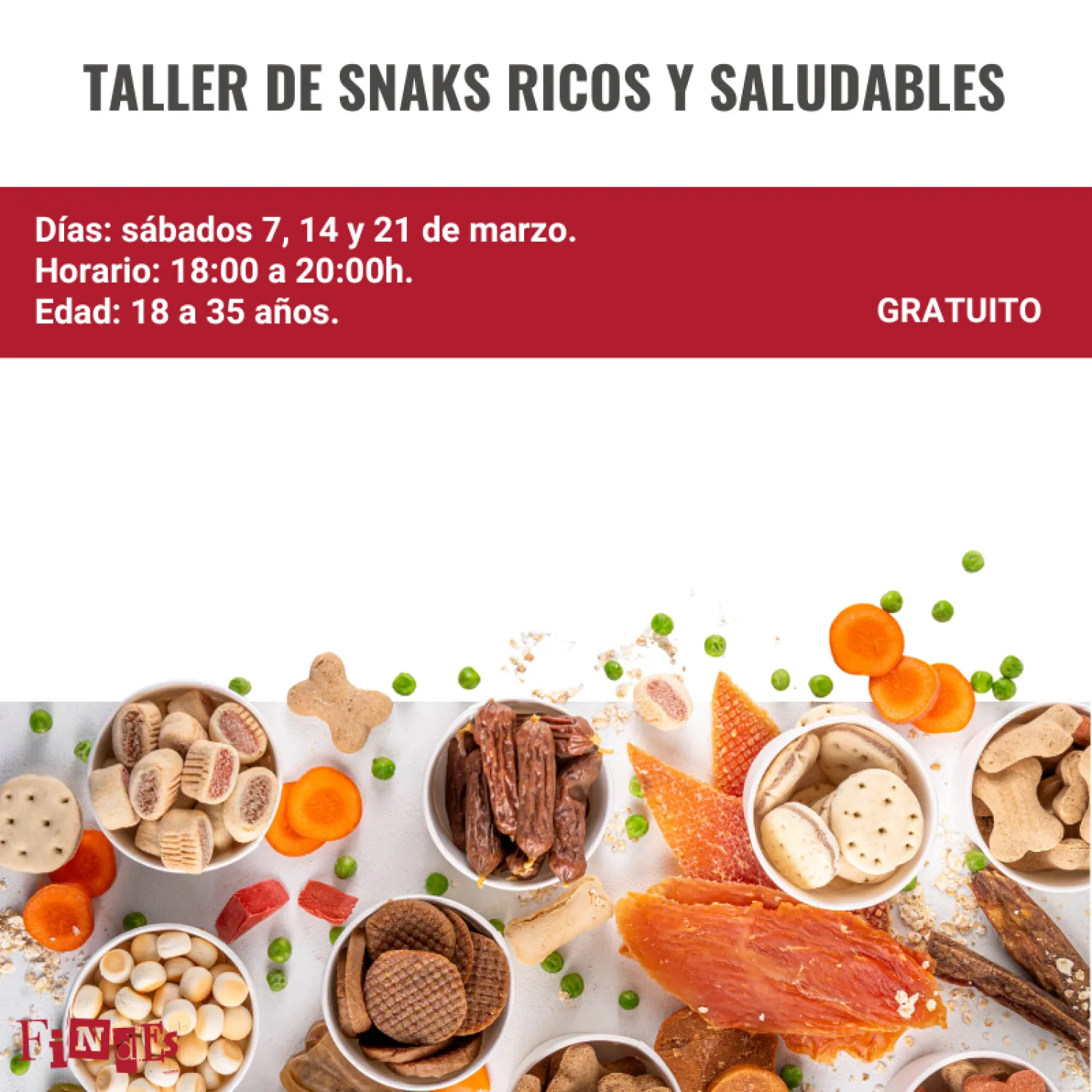 taller de snacks