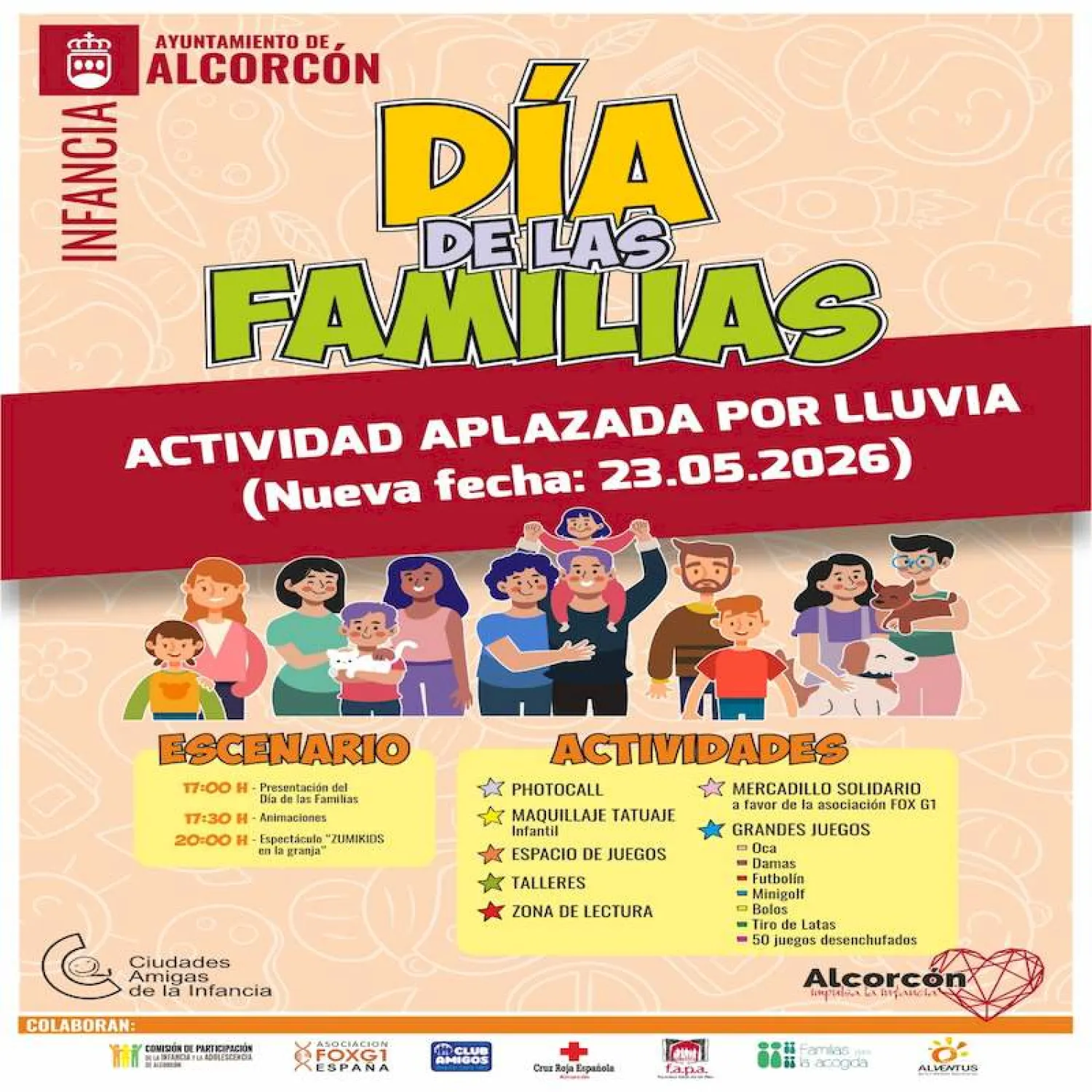 Día de las Familias - Cambio de fecha