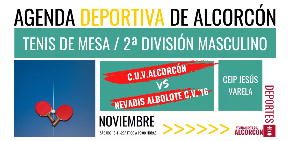 TENIS DE MESA / 2ª División Masculino