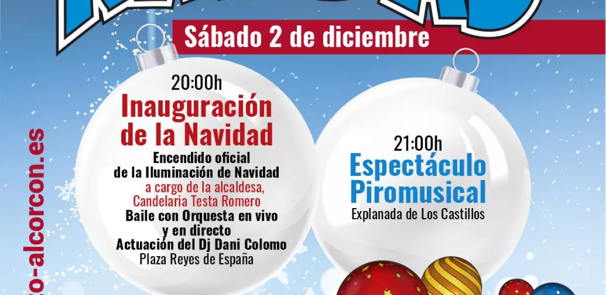 MAÑANA ARRANCA LA NAVIDAD 2023/2024