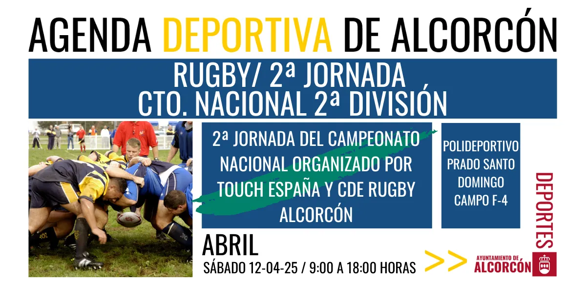 RUGBY/ 2ª JORNADA CTO. NACIONAL 2ª DIVISIÓN