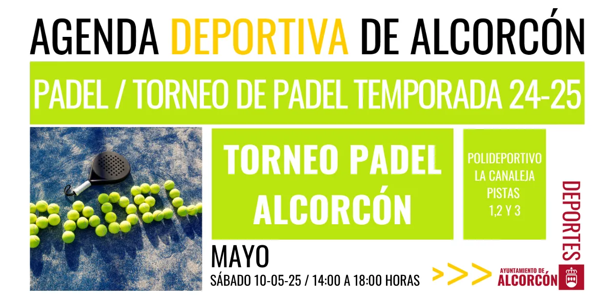 PADEL / TORNEO DE PADEL TEMPORADA 24/25 