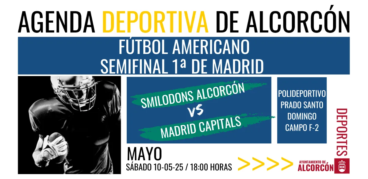 FÚTBOL AMERICANO / SEMIFINAL 1ª DE MADRID 