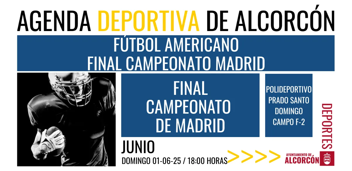 FÚTBOL AMERICANO/ FINAL CAMPEONATO MADRID