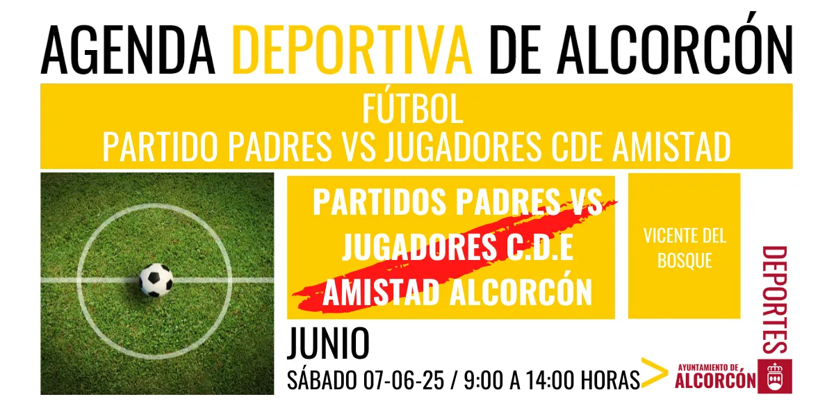 FÚTBOL / PARTIDO PADRES VS JUGADORES CDE AMISTAD