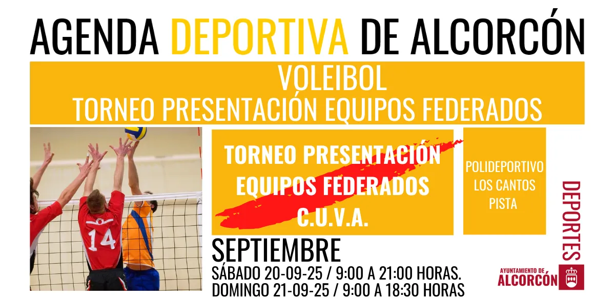VOLEIBOL / TORNEO PRESENTACIÓN EQUIPOS FEDERADOS
