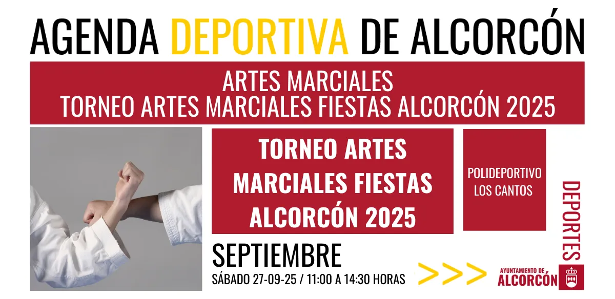 ARTES MARCIALES/TORNEO ARTES MARCIALES FIESTAS ALCORCÓN 2025