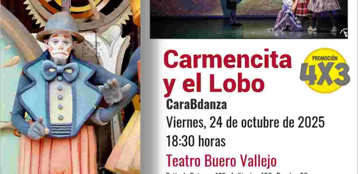 Danza: Carmencita y el lobo. CarabDanza