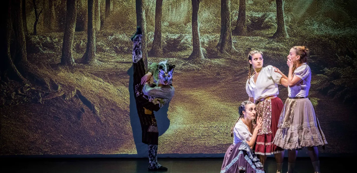 DANZA. Carmencita y el Lobo. CaraBdanza