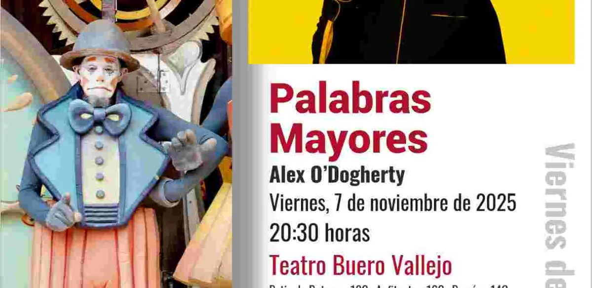 PALABRAS MAYORES. Alex O'Dogherty.