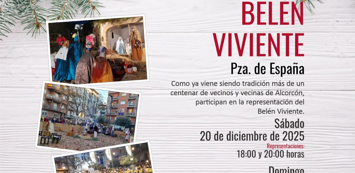 LA AGENDA DE LA NAVIDAD: Belén Viviente