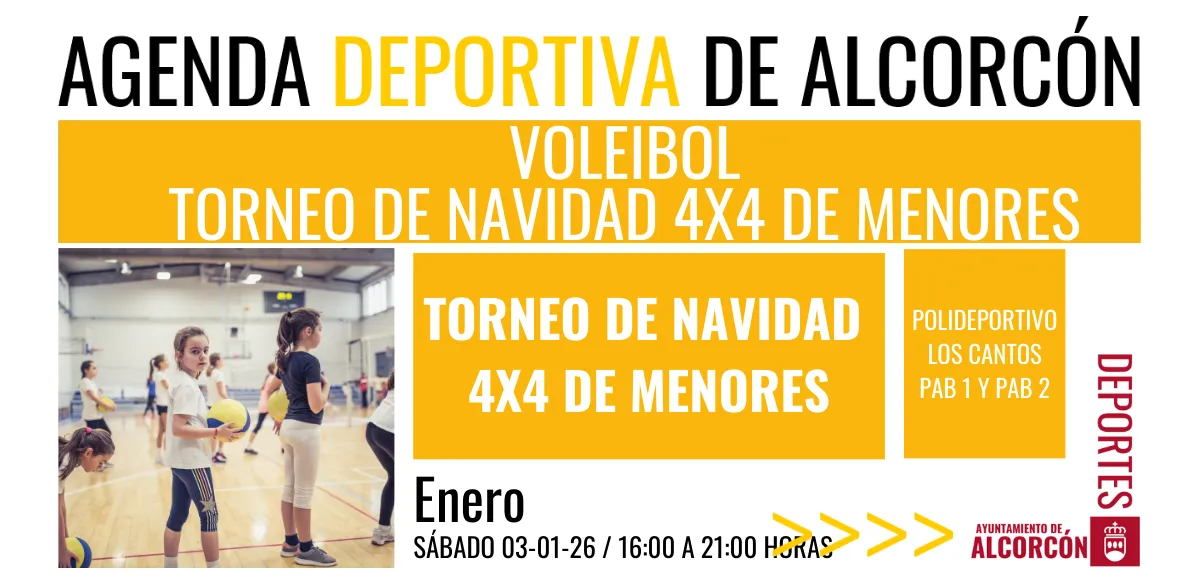 VOLEIBOL / TORNEO DE NAVIDAD 4X4 DE MENORES 