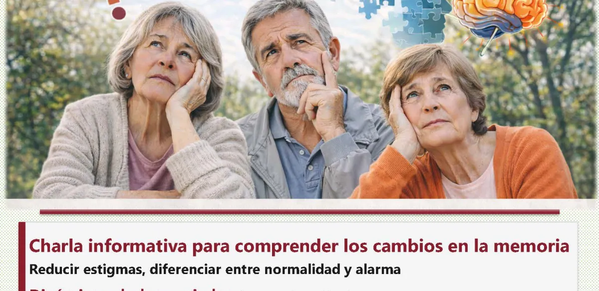 Charla Informativa: Memoria: “Entre el despiste y la señal”
