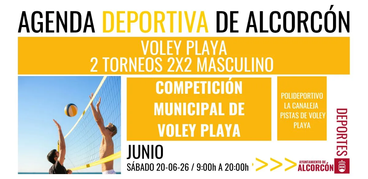 VOLEY PLAYA/ 2 TORNEOS 2X2 MASCULINO 