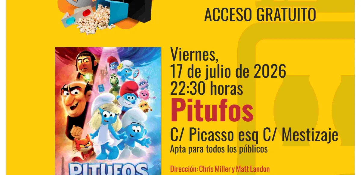 UN VERANO DE CINE  LOS PITUFOS