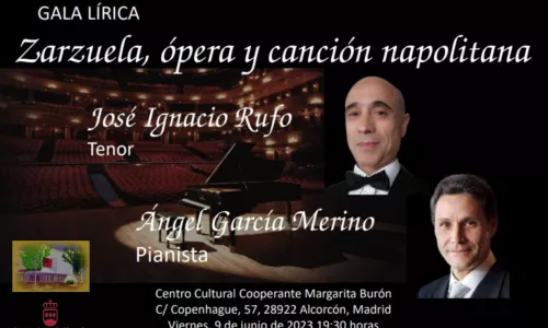 Gala Lírica.  Viernes 9 de junio