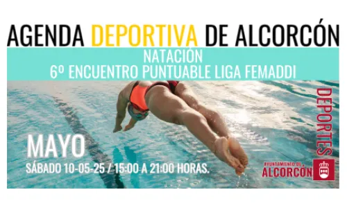 NATACIÓN/ 6º ENCUENTRO PUNTUABLE LIGA FEMADDI
