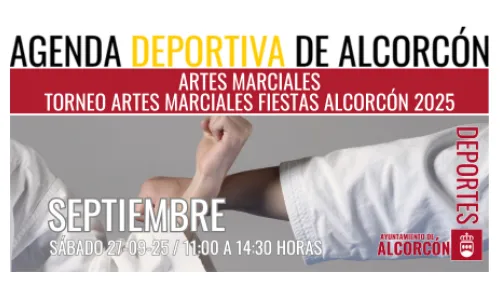 ARTES MARCIALES/TORNEO ARTES MARCIALES FIESTAS ALCORCÓN 2025