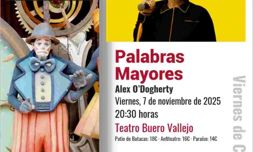 PALABRAS MAYORES. Alex O'Dogherty.