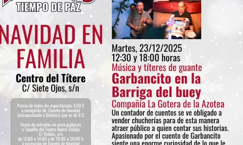 NAVIDAD EN FAMILIA: Garbancito en la Barriga del buey