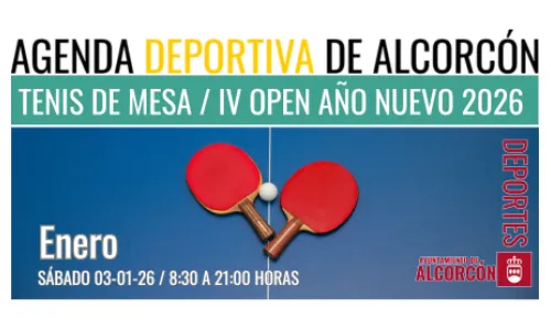 TENIS DE MESA / IV OPEN AÑO NUEVO 2026 