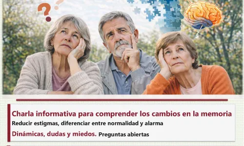 Charla Informativa: Memoria: “Entre el despiste y la señal”