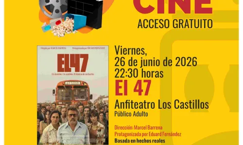 CINE DE VERANO: EL 47  Viernes 26 de junio.  22:30h