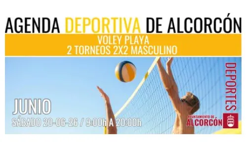 VOLEY PLAYA/ 2 TORNEOS 2X2 MASCULINO 