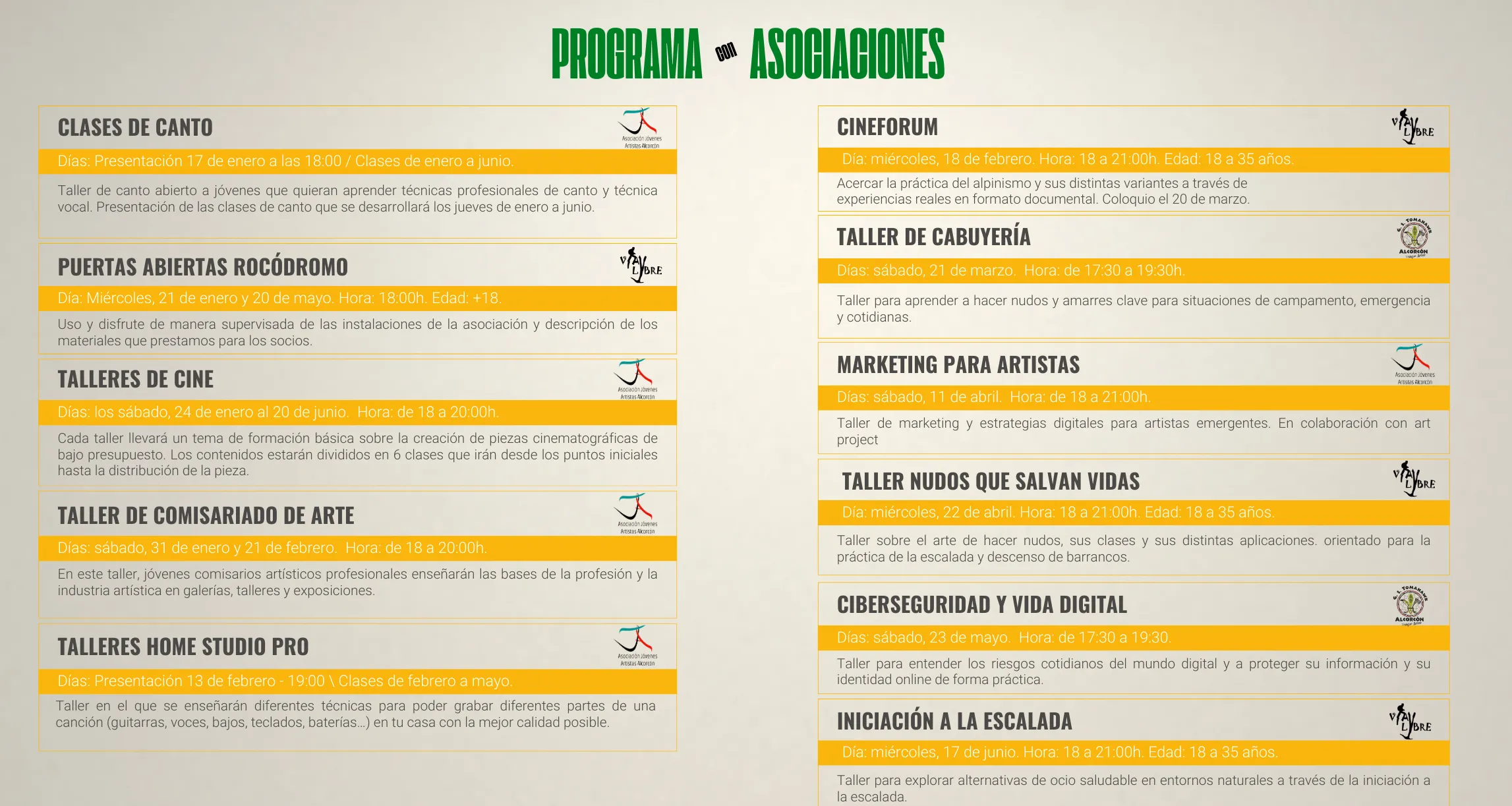 programa asociaciones
