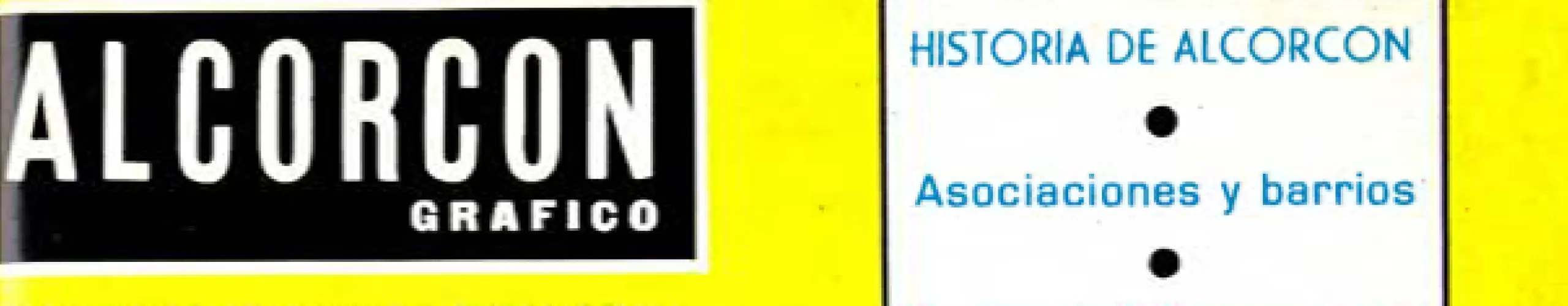 Cabecera revista Alcorcón Gráfico
