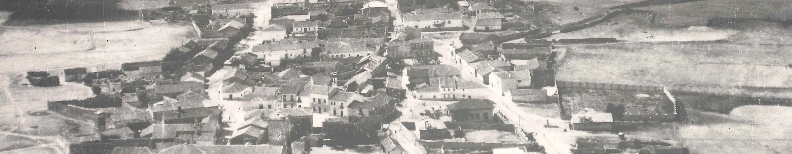 historia de Alcorcón vista aérea de 1945
