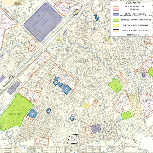 Emplazamiento parcelas ADA